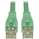 Tripp Lite 3ft Augmented Cat6 Cat6a Snagless 10G Patch Cable RJ45 M-M Aqua 3' - American Tech Depot