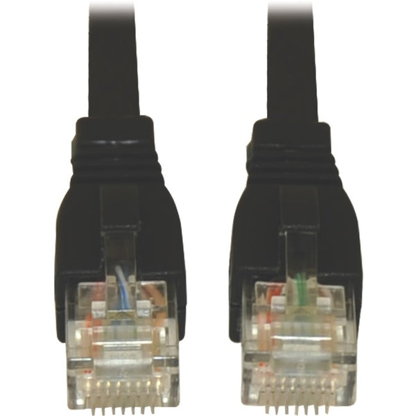 Tripp Lite 7ft Augmented Cat6 Cat6a Snagless 10G Patch Cable RJ45 M-M Black 7' - American Tech Depot