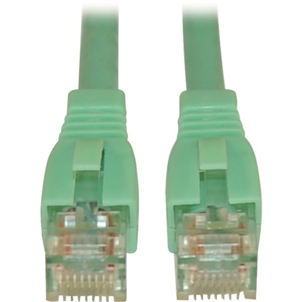 Tripp Lite 20ft Augmented Cat6 Cat6a Snagless 10G Patch Cable RJ45 Aqua 20' - American Tech Depot