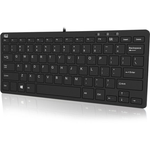 Adesso SlimTouch 510 - Mini Keyboard with USB Hubs