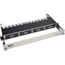 Tripp Lite High Density Copper Fiber Enclosure Panel 4-Cassette Capacity 1U - American Tech Depot