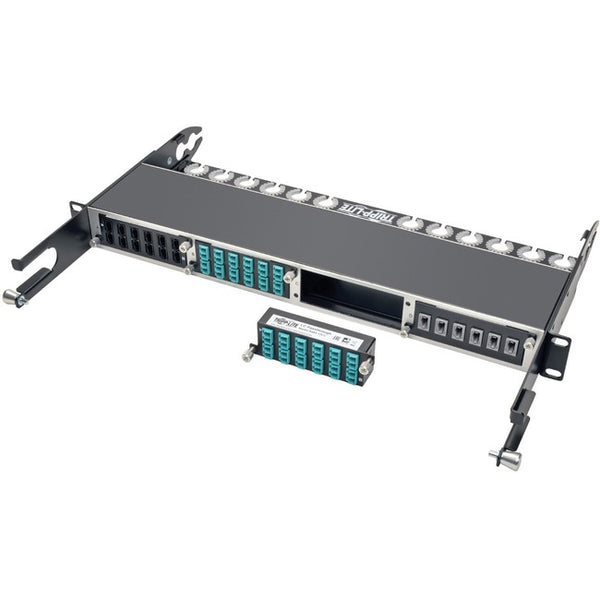 Tripp Lite 10GbE High Density Pass-Through Cassette 12 LC Duplex Connection - American Tech Depot