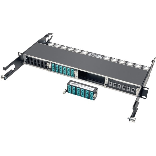 Tripp Lite 10GbE High Density Pass-Through Cassette 12 LC Duplex Connection - American Tech Depot