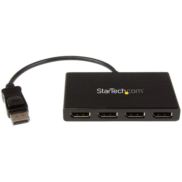 StarTech.com 4-Port Multi Monitor Adapter, DisplayPort 1.2 MST Hub, 4x 1080p, DP Video Splitter for Extended Desktop Mode, Windows Only