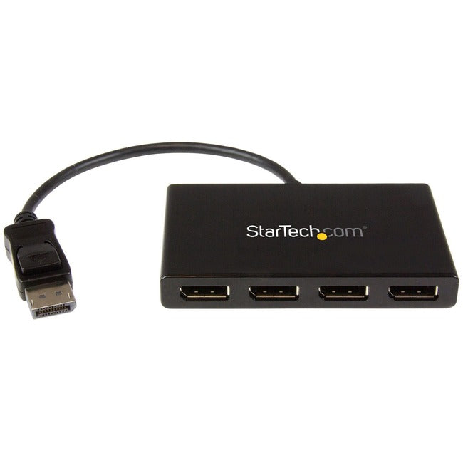 StarTech.com 4-Port Multi Monitor Adapter, DisplayPort 1.2 MST Hub, 4x 1080p, DP Video Splitter for Extended Desktop Mode, Windows Only