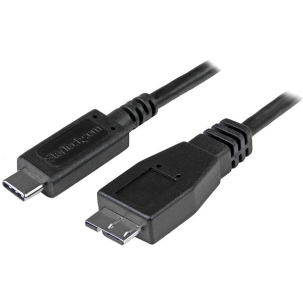StarTech.com USB C to Micro USB Cable - 3 ft - 1m - USB 3.1 - 10Gbps - Micro USB Cord - USB Type C to Micro USB Cable - American Tech Depot