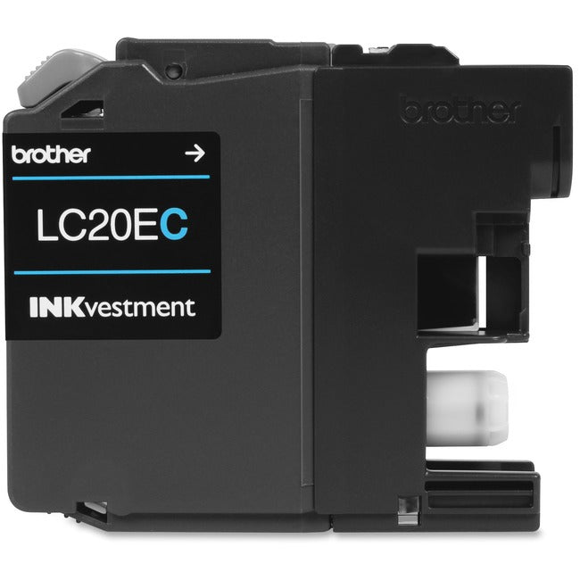 Brother Genuine LC20EC INKvestment Super High Yield Cyan Ink Cartridge - American Tech Depot