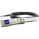 AddOn Cisco SFP-H10GB-ACU5M Compatible TAA Compliant 10GBase-CU SFP+ to SFP+ Direct Attach Cable (Active Twinax, 5m) - American Tech Depot