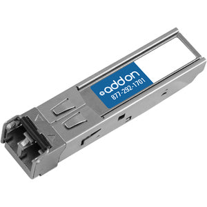 Brocade (Formerly) XBR-000130 Compatible TAA Compliant 1000Base-CWDM SFP Transceiver (SMF, 1550nm, 80km, LC)