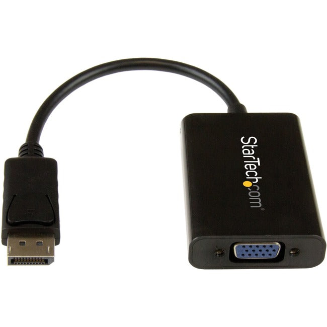 StarTech.com DisplayPort to VGA Adapter with Audio - DP to VGA Converter - 1920x1200 - American Tech Depot