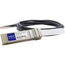 AddOn Dell Force10 CBL-10GSFP-DAC-3M Compatible TAA Compliant 10GBase-CU SFP+ to SFP+ Direct Attach Cable (Passive Twinax, 3m) - American Tech Depot