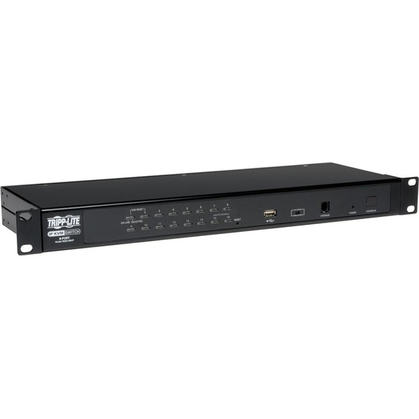 Tripp Lite 16-Port Rackmount KVM Switch w- Built in IP and On Screen Display 1U - American Tech Depot