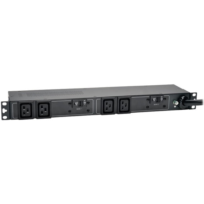 Tripp Lite PDU Basic 230V 32A 7.4kW C19 4 Outlet IEC309 Blue Horizontal 1URM - American Tech Depot