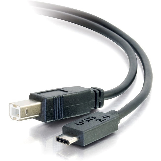 C2G 12ft USB C to USB B Cable - USB C 2.0 to USB B - M-M - American Tech Depot