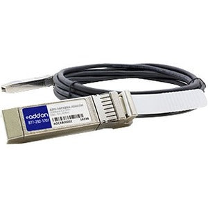 HP J9284B to Brocade (Formerly) 10G-SFPP-TWX-0501 Compatible TAA Compliant 10GBase-CU SFP+ to SFP+ Direct Attach Cable (Active Twinax, 5m) - American Tech Depot