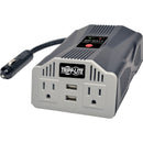 Tripp Lite Ultra-Compact Car Inverter 400W 12V DC to 120V AC 2 UBS Charging Ports 2 Outlets