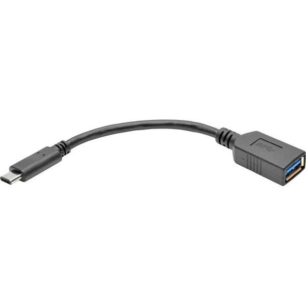Tripp Lite 6 Inch USB 3.1 Gen 1 5 Gbps Cable USB Type-C USB-C to USB Type A M-F - American Tech Depot