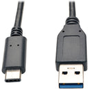 Tripp Lite 3ft USB 3.1 Gen 1.5 Adapter USB-C to USB Type A M-M 5 Gbps - American Tech Depot