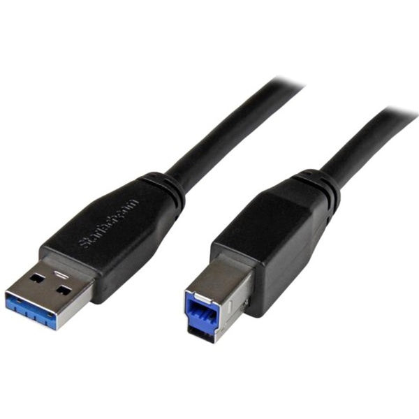 StarTech.com 10m 30 ft Active USB 3.0 USB-A to USB-B Cable - M-M - USB A to B Cable - USB 3.1 Gen 1 (5 Gbps) - American Tech Depot