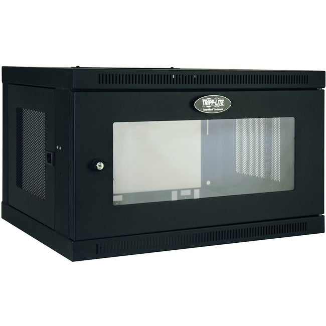 Tripp Lite 6U Wall Mount Rack Enclosure Server Cabinet w- Acrylic Window - American Tech Depot