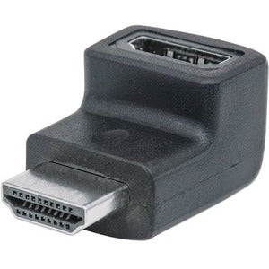 Manhattan HDMI A Female to A Male, Downward 90° Angle - American Tech Depot