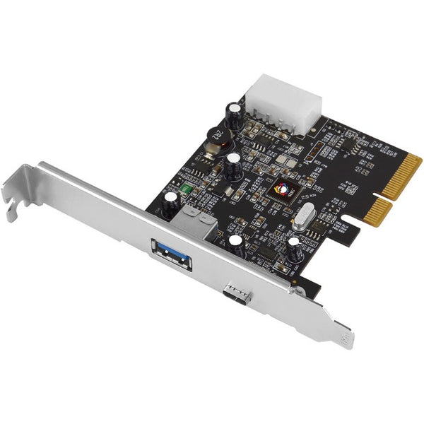 SIIG USB 3.1 2-Port PCIe Host Adapter - Type-A-C - American Tech Depot