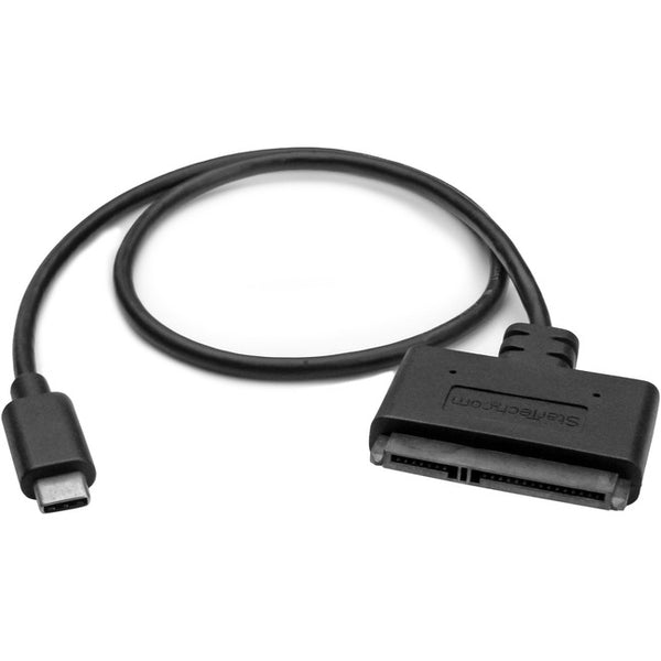 StarTech.com USB C To SATA Adapter - for 2.5" SATA Drives - UASP - External Hard Drive Cable - USB Type C to SATA Adapter - American Tech Depot