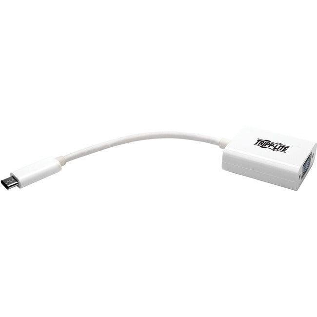 Tripp Lite USB C to VGA Video Adapter Converter1080p, M-F, USB Type C to VGA, USB-C to VGA, USB Type-C to VGA 6in - American Tech Depot