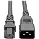Tripp Lite 3ft PDU Power Cord Cable C13 to C20 Heavy Duty 15A 14AWG 3' - American Tech Depot