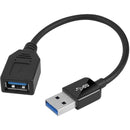 SIIG USB 3.0 A-M to A-F Extension Cable - 0.2M - American Tech Depot