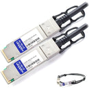AddOn Juniper Networks EX-QSFP-40GE-DAC-3M Compatible TAA Compliant 40GBase-CU QSFP+ to QSFP+ Direct Attach Cable (Passive Twinax, 3m) - American Tech Depot