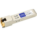 Brocade (Formerly) BRSFP-1GECOPR Compatible TAA Compliant 10-100-1000Base-TX SFP Transceiver (Copper, 100m, RJ-45)