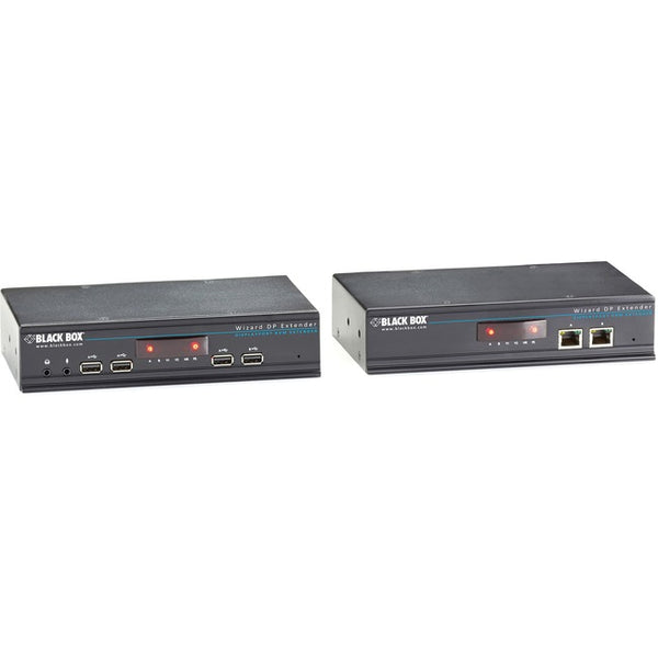 Black Box Dual-Head DisplayPort KVM Extender over CATx