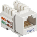 Black Box CAT5e Value Line Keystone Jack, White - American Tech Depot