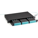 Black Box Fiber Optic High Density MTP Enclosure - 3-Slot, 1U