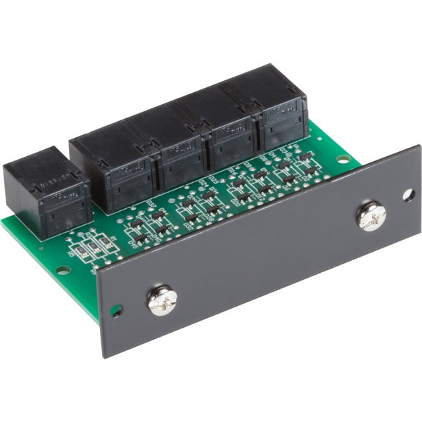 Black Box RS232 Passive Splitter Rackmount Card - RJ45, 4-Port