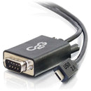 C2G USB C to DB9 Serial Adapter Cable - USB C 2.0 - M-M - American Tech Depot