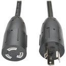 Tripp Lite 6ft Power Cord Extension Cable L5-20P to L5-20R with Locking Connectors Heavy Duty 20A 12AWG 6' - American Tech Depot
