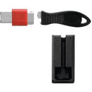 Kensington USB Port Lock with Square Cable Guard