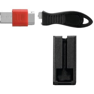 Kensington USB Port Lock with Square Cable Guard