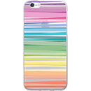 OTM Classic Prints Clear Phone Case, Pastel Stripes