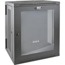 Tripp Lite 15U Wall Mount Rack Enclosure Server Cabinet w Hinged Acrylic Window - American Tech Depot