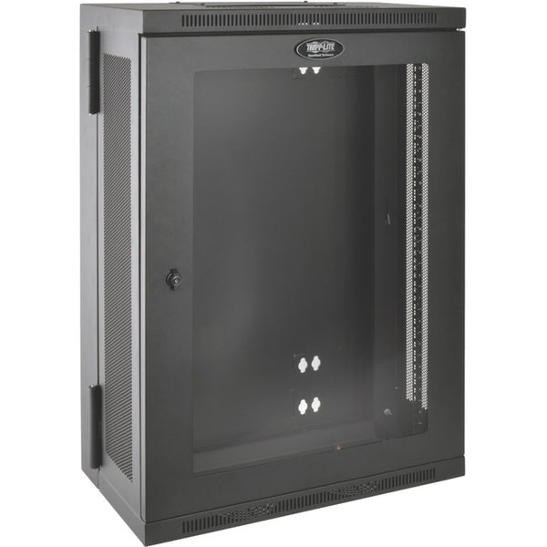 Tripp Lite 18U Wall Mount Rack Enclosure Hinged 13" Depth w Acrylic Window - American Tech Depot