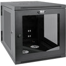 Tripp Lite 12U Wall Mount Rack Enclosure Hinged 33" Depth w Acrylic Window - American Tech Depot
