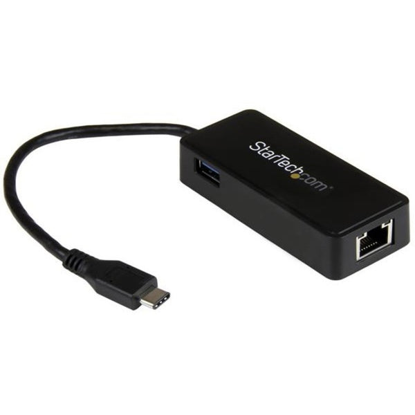 StarTech.com USB-C to Ethernet Gigabit Adapter - Thunderbolt 3 Compatible - USB Type C Network Adapter - USB C Ethernet Adapter - American Tech Depot