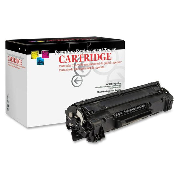 West Point Remanufactured Toner Cartridge - Alternative for HP 85A - Black