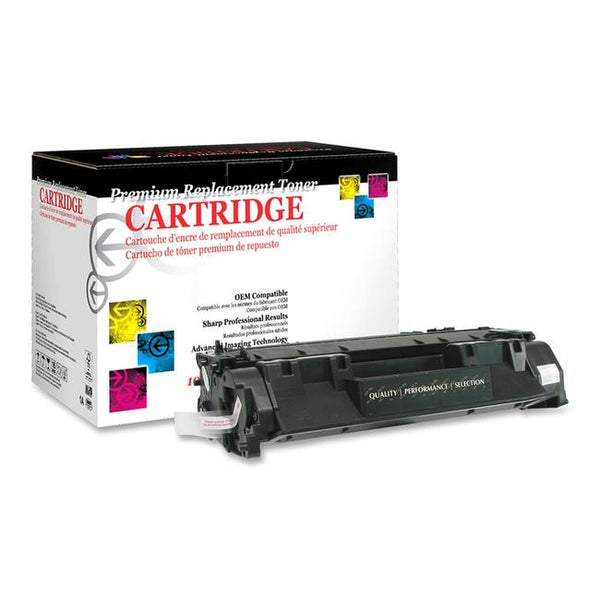 West Point Remanufactured Toner Cartridge - Alternative for HP 05A - Black