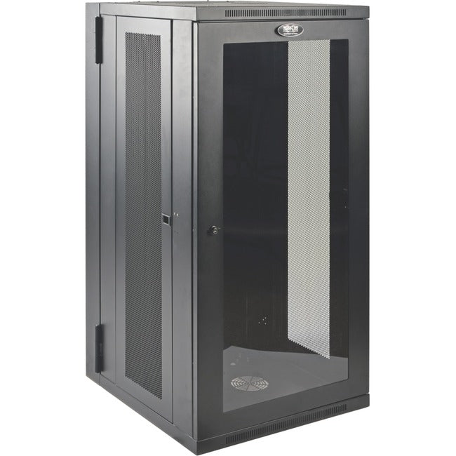 Tripp Lite 26U Wall Mount Rack Enclosure Server Cabinet w Hinged Acrylic Window - American Tech Depot