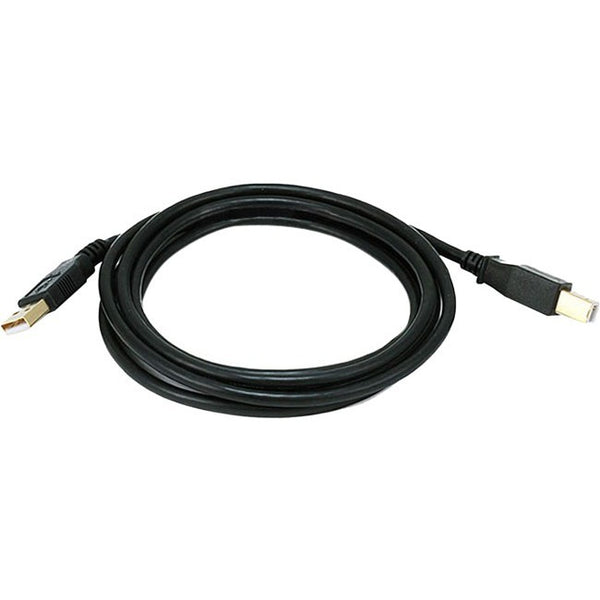 Monoprice 6ft USB 2.0 A Male to B Male 28-24AWG Cable - (Gold Plated) - American Tech Depot