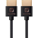 Monoprice Ultra Slim Series High Speed HDMI Cable, 3ft Black - American Tech Depot